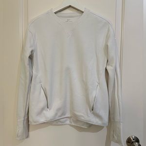 Nike white pullover size XS